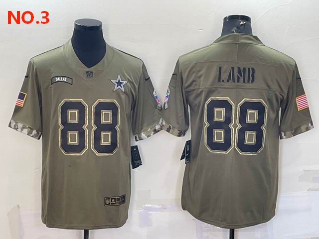 Men's Dallas Cowboys #88 CeeDee Lamb Jersey NO.3;